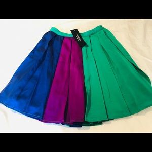 Ark & Co. Multi-Color Skirt US Small